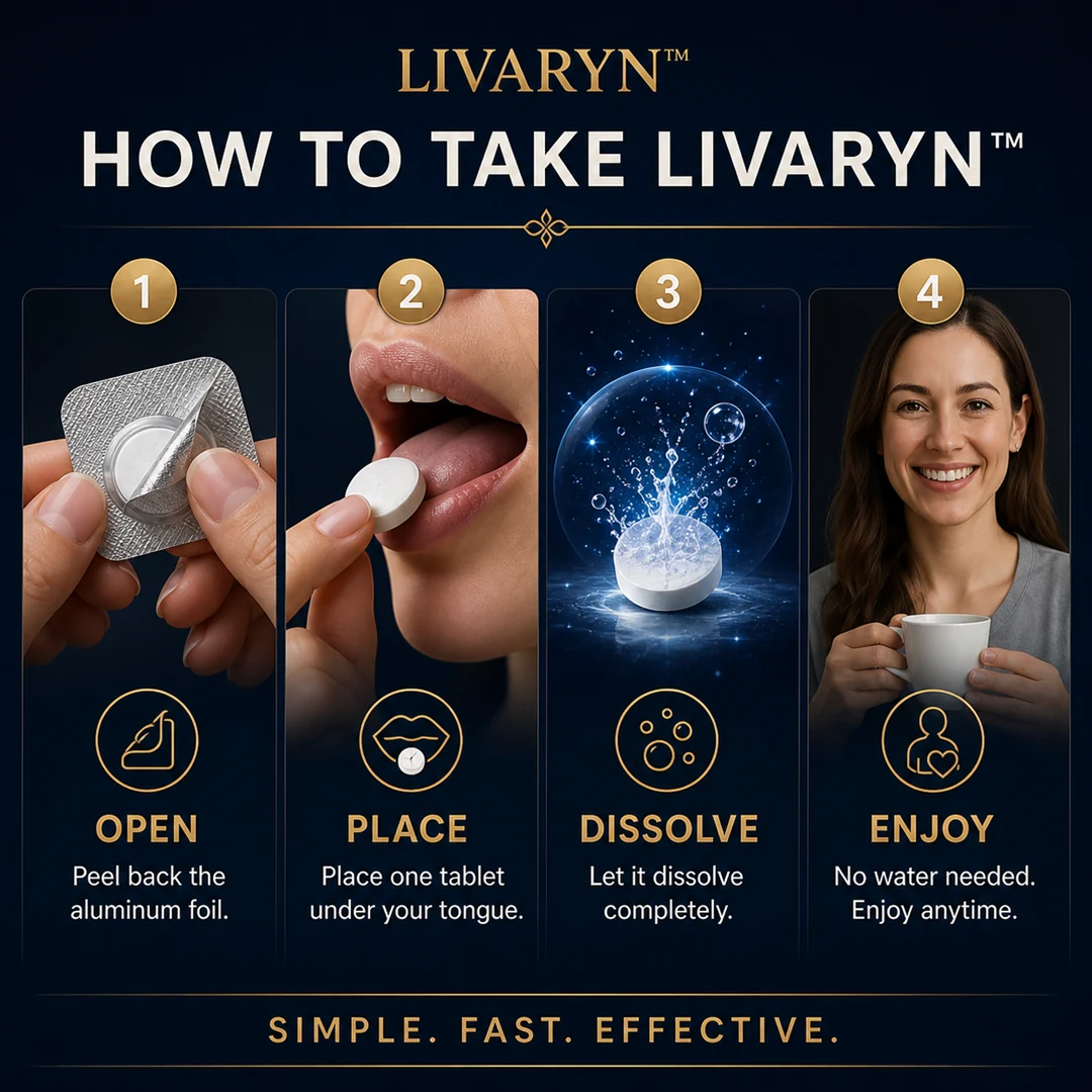 How to take LIVARYN in four steps